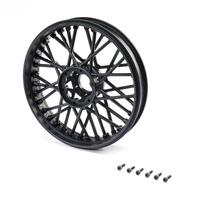 LOSI FRONT BLACK WHEEL SET, PROMOTO-MX