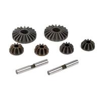 LOSI DIFFERENTIAL GEAR AND SHAFT SET, 8B,8T