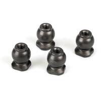 LOSI SUSPENSION BALLS 8.8MM FLANGED, 8B,8T