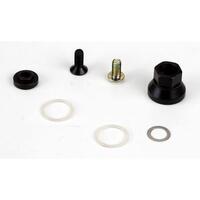 LOSI CLUTCH NUT AND HARDWARE, 4 SHOE, 8B, 8T