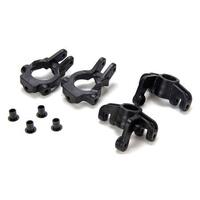 LOSI FRONT SPINDLE AND CARRIER SET, 10-T