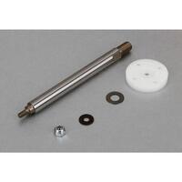 LOSI NUTTED SHOCK SHAFT AND PISTON KIT,FRONT, 5IVE-T