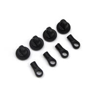 Lrp Shock End Set Upper/Lower (8Pcs) - S10 Blast