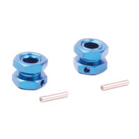 LRP HEX WHEEL-ADAPTER (2PCS) - REBEL BX/BXE