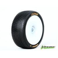 B-CONE 1/8 BUGGY TYRE SUPER SOFT COMP