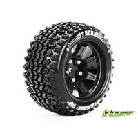 ST-HUMMER TYRE ON BLACK RIM BEARING