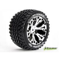 ST HUMMER TYRE 0 OFFSET ON CHROME RIM