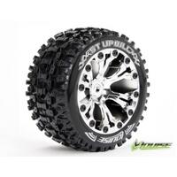 ST-UPHILL TYRE ON CHROME RIM 0 OFFSET