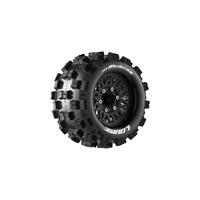 Louise R/C Mt-Mcross Soft, 1/10 Monster Truck Tires, 0 & 1/2 Offset