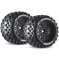 MT-UPHILL 0" & 1/2" OFFSET HEX 17MM BLACK REMOVABLE HEX