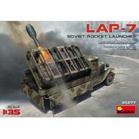 MiniArt 1/35 Soviet Rocket Launcher LAP-7 Plastic Model Kit