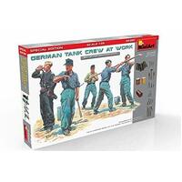 MiniArt 1/35 German Tank Crew at Work. Special Edition Plastic Model Kit