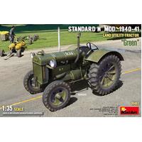 MiniArt 1/35 Land Utility Tractor Standard N Green Mod. 1940-41 Plastic Model Kit