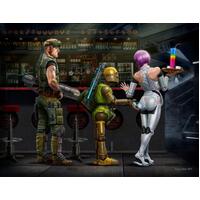 MASTER BOX 1/24 AT THE EDGE OF THE UNIVERSE. STRANGE COMPANY'S ADVENTURES. WOW, I LIKE IT!