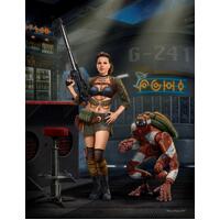 MASTER BOX 1/24 AT THE EDGE OF THE UNIVERSE. STRANGE COMPANY'S ADVENTURES. BACK OFF