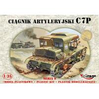 MIRAGE 1/35 C7P HEAVY ARTILLERY TRACTOR PLASTIC MODEL KIT