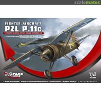 MIRAGE 1/48 PZL P-11C RUMANIAN AIR FORCE (WITH PHOTOETCH) PLASTIC MODEL KIT