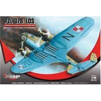 MIRAGE 1/48 PZL 37B LOS BOMBER PLASTIC MODEL KIT