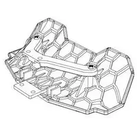Mjx Rear Bumper Assembly [14110]