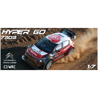 Mjx 1/7 Hyper Go Citroen C3 Wrc 4Wd Brushless Rc Car (Includes Battery & Charger)