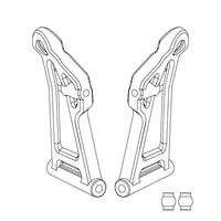 Mjx Front Lower Control Arm