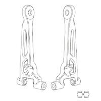 Mjx Rear Upper Swing Arm