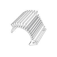 MJX MOTOR HEATSINK [16395C]
