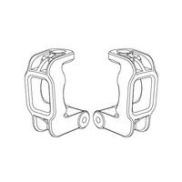Mjx Steering Knuckle (L)