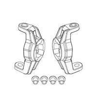 Mjx Front Axle Shaft Adapter Seat (H8H)