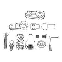 Mjx 17G Steering Gear Accessories (H8H)