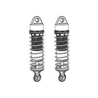 Mjx Shock Mount / Damper Perch