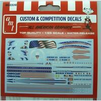 Amt 1/25 All American Graphics Custom Decals