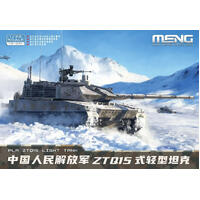 Meng 1/72 Pla Ztq15 Light Tank Plastic Model Kit