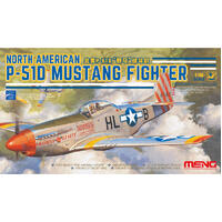 Meng 1/48 North American P-51D Mustang Fighter Plastic Model Kit