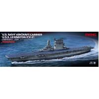 Meng 1/700 U.S. Navy Aircraft Carrier U.S.S. Lexington (Cv-2) Plastic Model Kit
