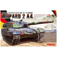 MENG 1/35 GERMAN MAIN BATTLE TANK LEOPARD 2 A4 PLASTIC MODEL KIT