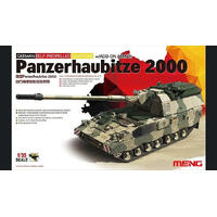 MENG 1/35 PANZERHAUBITZE 2000 SELF-PROPELLED HOWIRZER W/ ADD-ON ARMOUR PLASTIC MODEL KIT