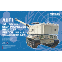 Meng 1/35 French Auf1 Ta 155Mm Self-Propelled Howitzer Plastic Model Kit