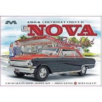 MOEBIUS 1/25 1964 CHEVY II NOVA RESTO MOD PLASTIC MODEL KIT