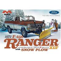 MOEBIUS 1/25 1972 FORD F-250 4X4 WITH SNOW PLOW PLASTIC MODEL KIT