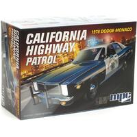 MPC 1/25 1978 DODGE MONACO CHP POLICE CAR PLASTIC MODEL KIT