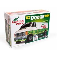 MPC 1/25 1982 DODGE VAN CUSTOM (TURTLE WAX) PLASTIC MODEL KIT