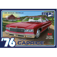 Mpc 1/25 1976 Chevy Caprice W/Trailer 2T Plastic Model Kit