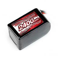 IMPACT LI-PO BATTERY 2400MAH/7.4V 4C SMALL HUMP SIZE FOR RECEIVER - MR-MLI-RH2400FD
