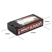 Much More Impact Lcg Hv Fd4 5300Mah/7.6V 130C Shorty Flat Hard Case - Mr-Mlsg-Stlcghv5300