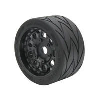 Method RC Velociter 54/100 Belted On-Road Tyres Mounted on Hive Wheels, Arrma Infraction/Felony 6S