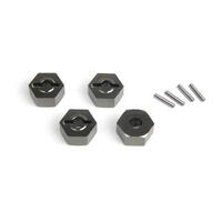 MAVERICK ALUMINIUM 14MM HEX HUB SET (GREY/4PCS)