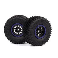 MAVERICK ASSEMBLED WHEEL & TYRE (BLUE/2PCS)