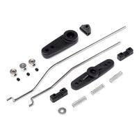 MAVERICK SERVO HORN AND THROTTLE LINKAGE SET (BLACKOUT MT) [MV24039]