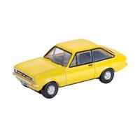 OXFORD 1/148 FORD ESCORT MKII - SIGNAL YELLOW